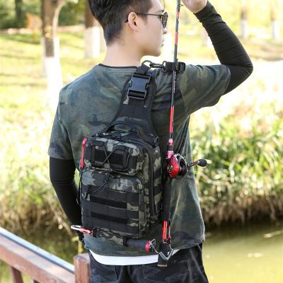 China Fashion / Daily Use Outdoor Bag Luya Fishing Bag One Shoulder Tactical Multifunctional Cross - Body Bag for sale