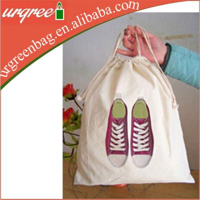 China Recyclable Cotton Drawstring Dust Bag For Bags Shoes And Handbag for sale