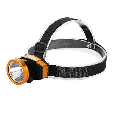 China Long Range Camping Strong Charging Super Bright Head-Mounted Flashlight 10-100 Lamp Hours 3000 Meters Headlamp for sale