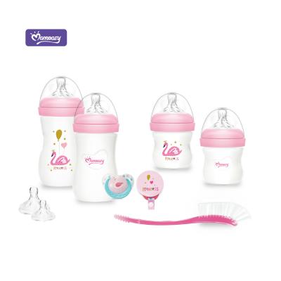 China BPA Free Baby Bottle Momeasy 4oz/8oz Set Newborn MOQ One Set Carton Factory Supply Directly for sale