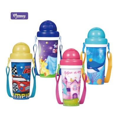 China BPA Free Cartoon Design BPA Free Baby Training Water Cup Bottle for sale