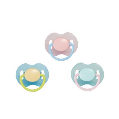 China Custom Made Silicone BPA Free Food Grade BPA Free Silicone Pacifier Teether Free Pacifier for sale