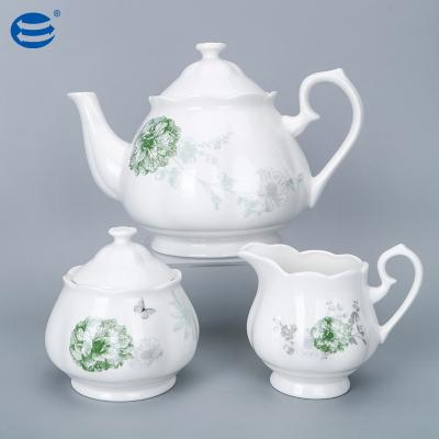 China Excellent Sustainable Tea Cup Sets Ceramic Wholesale Tea Cup Saucer Sets Tea Sets for sale