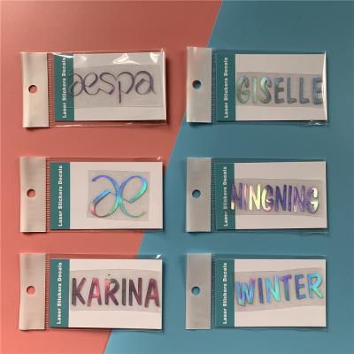 China Kpop Sticker 1pcs AESPA GISELLE Mobile Phone Decor Sticker Phone Accessories For Fans Collection Gift Q464 Q464 for sale