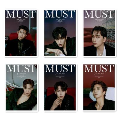 China Waterproof+ECO-Friendly KPOP Poster 2pcs/set 14H MUST Customizable New Album Collective Poster Wall Decorative Poster Q132 for sale