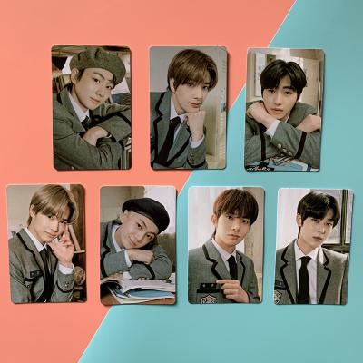 China Korean ENHYPEN Kpop Photo Card 7pcs/set LOMO Card ENGENE GGU GGU PACK For Fans Collection Customizable Gift Voucher Q for sale