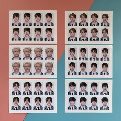 China Korean ENHYPEN Kpop 2021 GREETING ENGENE Photo Card 8pcs/set SEASON S For Fans Collection Customizable Gift Voucher Q311 for sale