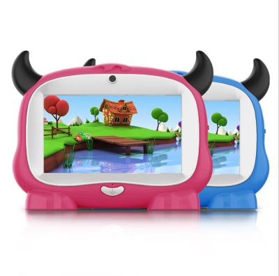 China Shockproof Tablet For Toddlers Tablet Android Kids Tablet With WiFi Dual Camera 1GB 32GB Storage 1024 x 600 Screen Google Parental Control for sale