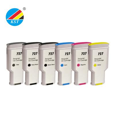 China KST COMPATIBLE Premium Ink Cartridge For HP 727 HP727 Designjet T920 T930 T1500 T1530 T2500 T2530 Refill for sale