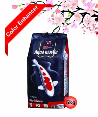 China Master Koi Carp Fish Food (feed) of Fish Aqua, Color Enhancer, Spirulina and Astaxanthin 5kg (S/L) for sale