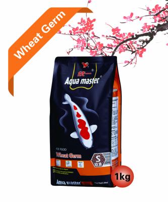 中国 Fish Aqua Master, Freshwater Koi Carp Fish Food (Food), Wheat Germ, Easy To Digest 1kg (S/L) 販売のため