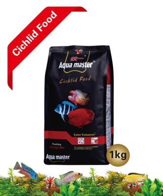 Китай Fish Aqua Master, Parrot Fish & Red Cichlid Food, Color Enhancer, High Protein & Astaxanthin - 1kg (m) продается