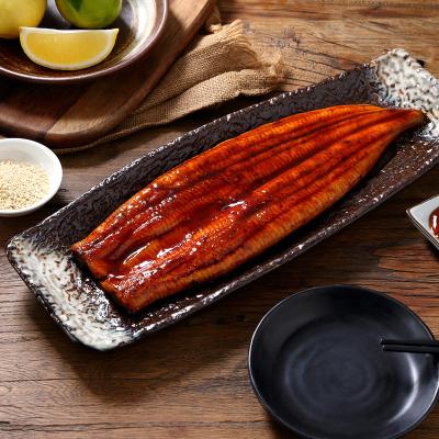 China Low Sugar OEM Wholesale Customize High Quality Sushi Packing Frozen Conger Fish Japanese Unagi Kabayaki BBQ Grilled River Roasted Eel for sale