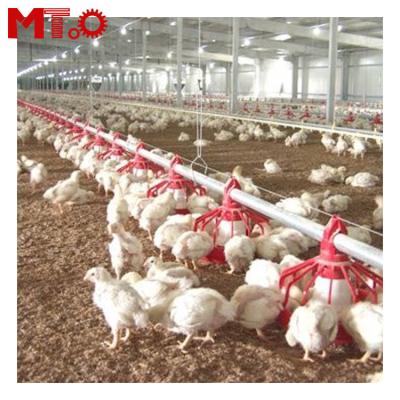 China Low Cost High Output Outstanding Quality Broiler Breeding Automatic Floor Raising System for sale