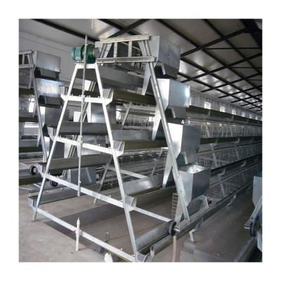 China Increase Egg Production Layer Chicken Cages Poultry Farming With Ventilation Door for sale