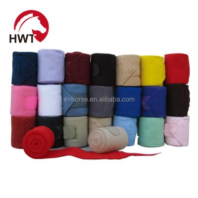 China Cheap Horse Bandages Polo Fleece Bandages Horse Boots Standard Equestrian Equipment HW-A203 for sale