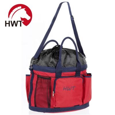 China Luxury Nylon Horse Equipment Large Horse Grooming Kit Bag Grooming Bag Horse Grooming Rider for sale