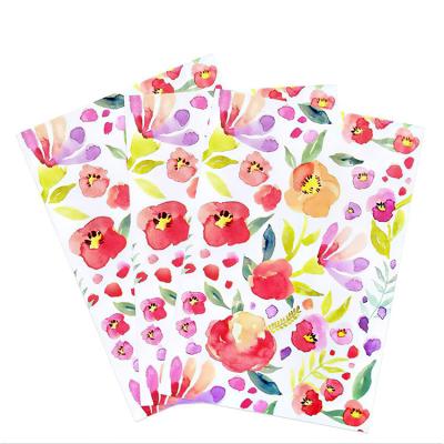 China Custom Carry Flowers Packaging Bags Poly Apparel Colored Envelopes Mailer Bags for sale