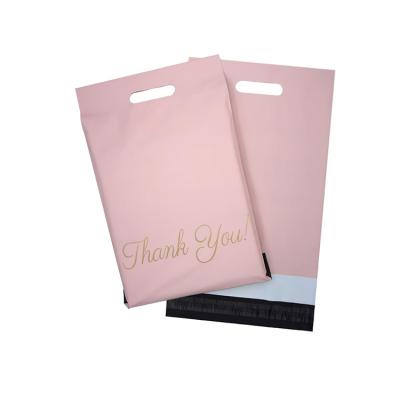 China In Stock Carry With Handle Shipping Supplies Thank You Clothing Mailing Bags for sale