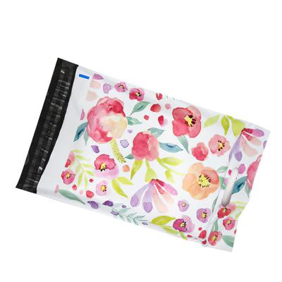 China Transport In Fashion Stock Flower Portable Envelopes Shipping Packages Mailer Bag for sale