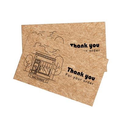 China paper & Cardboard Thank You Cards After Sales Service Praise Message Small Business Thank You Cards for sale