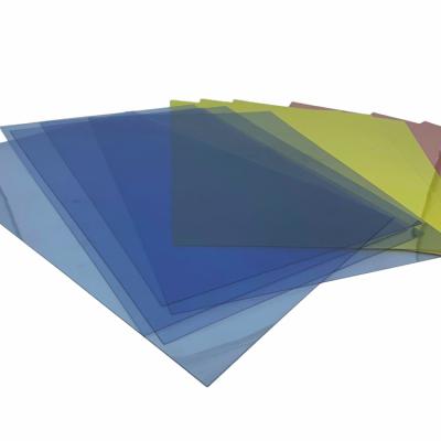 China Cosmetics China Supplier High Gloss Anti-uv Plastic 0.25mm Color PET Sheet For Cosmetics Package for sale