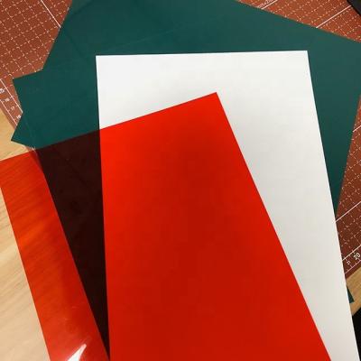 China Factory Customization Eco-friendly China Red Color Conductive PET Plastic Sheet For Thermoforming for sale