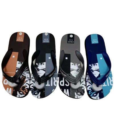 China High quality men's flip flops style men's summer beach slippers fashion trend unisex flip flops slippers for sale