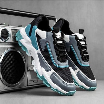 China Fashion Trend Best Wholesale Men's Sport Sneakers 2022 New Student Casual Flat Shoes Breathable Mesh Sport Shoes Mesh Shoes for sale