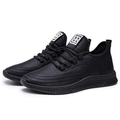 China Hot sale china supplier flat fashion leather sports shoes super soft sport man shoes wholesale for sale