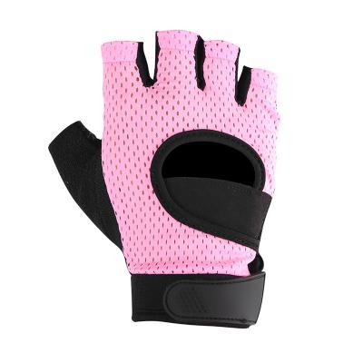 China Elasticity Customized Logo Workout Fitness Weightlifting Gym Gloves Sports Gloves for sale