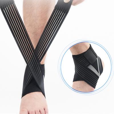 China Comfortable Breathable Elasticity Protect Adjustable Ankle Sleeve Ankle Support Belt Straps for sale