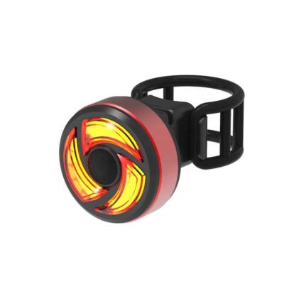 China G-Sensor New Brake Light USB Rechargeable Bicycle Safety Warning Light Red Light Bike Smart Led Tail Light for sale