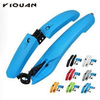 China Newest Selling Mountain Bike Colorful Bicycle Front Rear Mudguard Set With LED Mountian Bike Parts for sale