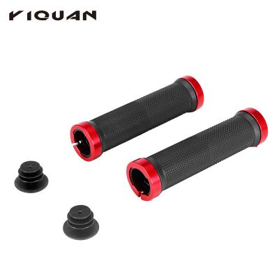 China Durable Wholesale Bike Parts Fashionable PU Bike Bicycle Handle Bar Leather Grips for sale