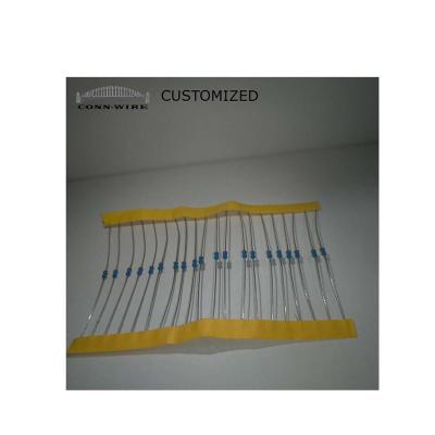 China Metallic Film Jenis Jenis Harga Resistor Jenis Harga Metallic Film Resistor for sale