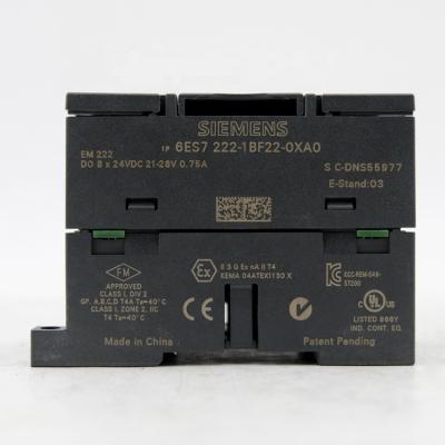 China Industrial Automation Siemens CPU 6ES7222-1BF22-0XA0 SIMATIC S7-200 Digital Output EM 222 Only For S7-22X CPU 8 DO 24 V DC for sale