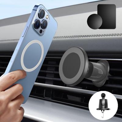 China Adjustable Car Magnet Phone Holder Strong Force Car Phone Holder Air Vent Magnetic Car Phone Holder 360 Rotation For Iphone for sale