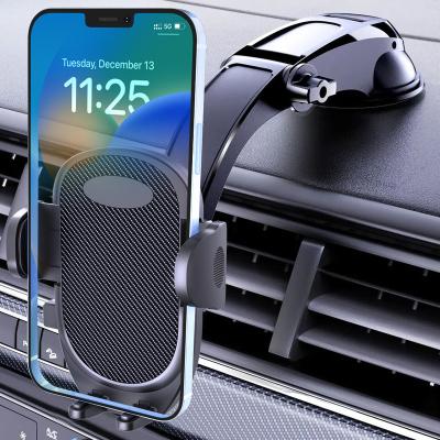 China Adjustable Trending Mobile Mount Dashboard Car Phone Holders Cellphone Holder For Car Suction Cup Holder Mobile Stand Car Phone Mount for sale