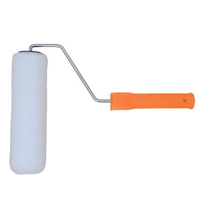 China Wall Tools EU Style High Quality White Foam Paint Roller Paint Brush for sale