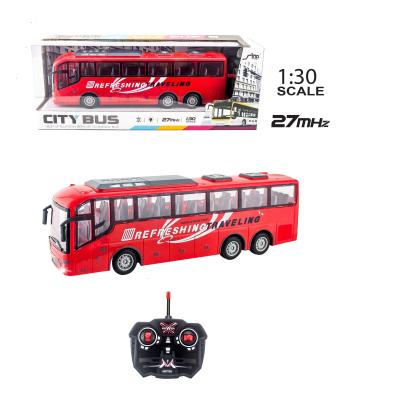 China Ride On Toy Best Selling High Quality 4ch Radio Control RC Car Modeling Kids Toy Bus for sale