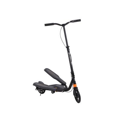 China Double height 200MM adjustable wheel handlebar pedal scooter OEM ODM for kids adults fitness step scooter for sale