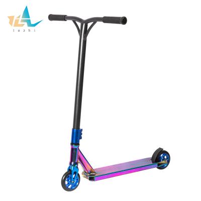 China Youth Pro Customizable Scooter Aluminum Fork Freestyle Stunt Scooter With ABEC-9 Supporting HIC System for sale