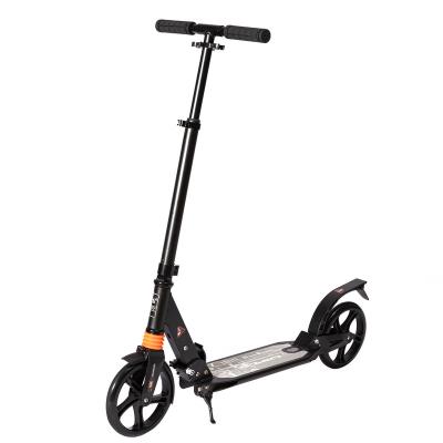 China Fast Folding 200mm Wheel With Kick Scooter Adjustable Height Folding Scooter OEM ODM Adult Scooter for sale