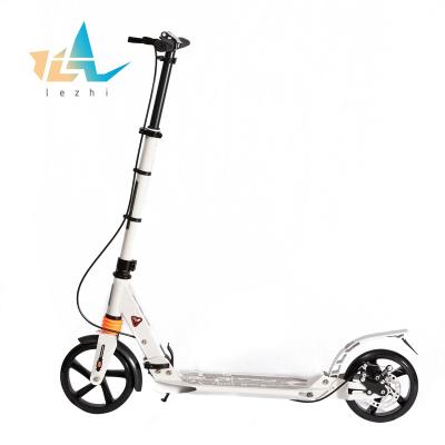 China Fast Folding Two Wheels Pro Adult Kick Scooter With Aluminum Body Kick Scooter OEM Wholesale for sale