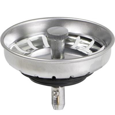 China Type Basin Household Stainless Steel Kitchen Sink Strainer Stopper Waste Catch Sink Filter Deodorization Sink for sale