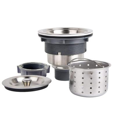 China Modern Silver Color Watermark Approval Stainless Steel Kitchen Sink Quick Draining Strainer for sale