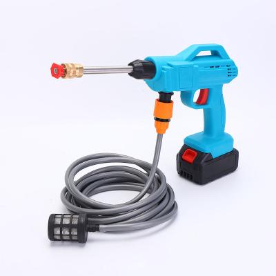 China Yongkang 24V 48V Good Quality New China-chic High Pressure Cheap Price Cordless Car Wash Water Spray Gun for sale