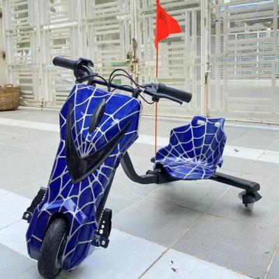 China Factory Supplier 3 Speed ​​Electric Outdoor Sports 360 Drift Kart 36v 3 Wheel Scooter Drift Tricycle 2023 For Kids for sale