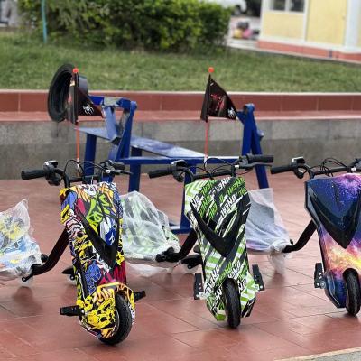 China 2023 Outdoor Sports Supplier Fisherman Scooter Kids With Lightweight Electric Drift Kart 36v 3 Wheel Scooter Led Drift Tricycle 360 for sale